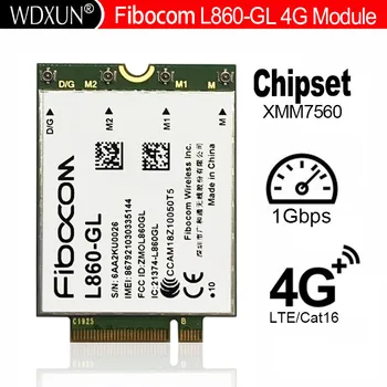 Fibocom L860 L860-GL LTE FDD TDD Cat16 1 Гбит/с DL сотовый модуль чипсет Intel XMM 7560 LTE-A Pro для Windows 10 Linux