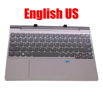 Док-клавиатура для планшетного ПК 2 в 1 для Lenovo для Ideapad D330 D330-10IGM D330-10IGL Английский США 5D20R49367 Серый Новый