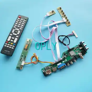 Для LP141WX1-TL01/TL02/TL03/TL06 DVB 3663 Цифровая плата драйвера USB HDMI-Совместимый комплект VGA AV 1280*800 14,1 