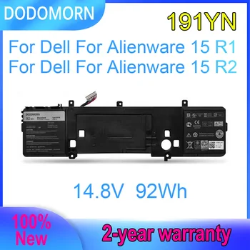 DODOMORN 191YN Сменный Аккумулятор для ноутбука Dell Для Alienware серии 15 R1/15 R2 P42F 410GJ 2F3W1 02F3W1 8NH55 14,8 V 92Wh