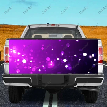 Абстрактные цвета Наклейки для грузовиков Наклейка на заднюю дверь грузовика, наклейки на бампер Графика для легковых грузовиков SUV