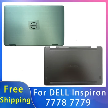 Новый Оригинальный Для Dell Inspiron 7778 7779 Замена Корпуса Аксессуары Для Ноутбуков ЖК-Задняя крышка/Нижняя 03WYW6 0CPNN Серебристо-Черный