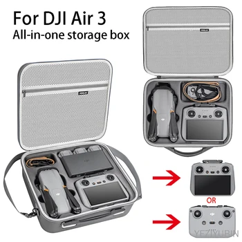 Сумки для Дронов DJI Air 3, Встроенный чехол для хранения, Искусственная сумка RC 2/RC N2, сумка Через плечо с Дистанционным Управлением Для DJI Air 3, чехол