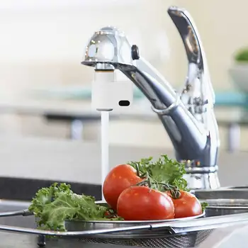Кран с интеллектуальным датчиком, кран для экономии воды на кухне, в ванной, работающий от USB-аккумулятора