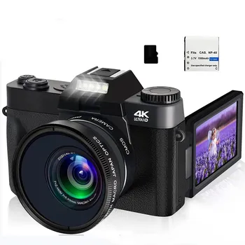 48-мегапиксельная цифровая камера 4K UHD Видеокамера для видеоблогинга 3,0 