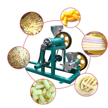 многофункциональный экструдер для закусок из кукурузных слойек / машина для приготовления риса для Южной Африки (BOTIM App / WhatsApp: +86-15639144594)