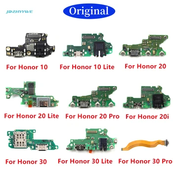 1 шт. USB-зарядное устройство для Huawei Honor 10 20 20i 20S 30 Lite Pro, разъем для подключения платы, микрофон, док-станция для зарядки, гибкий кабель