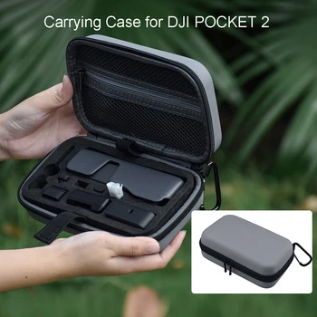 Портативный чехол для DJI Pocket 2 Mini Creator, комбинированная сумка для хранения, Водонепроницаемая жесткая коробка, Аксессуары для ручной карданной камеры