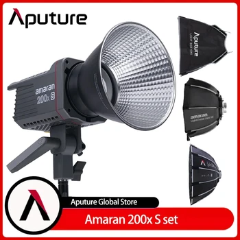Aputure Amaran 200x S 2700-6500 K 200 Вт Двухцветный светодиодный Видеосветильник для Освещения камеры, Фотостудии, Видеозаписи