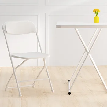 Складной пластиковый стул для свадебных коммерческих мероприятий Штабелируемые Складные Стулья с мягким сиденьем Офисное кресло для конференций