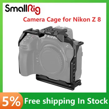 Клетка для камеры SmallRig для Nikon Z 8 с защитой от скручивания и из алюминиевого сплава, полная клетка для камеры с быстроразъемной пластиной для Arca