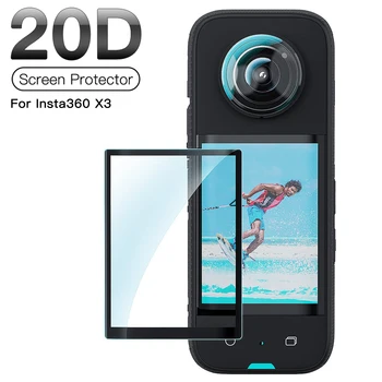 Мягкая Защитная пленка 20D для камеры Insta360 X3, Защитная пленка для Экрана, Аксессуары для Панорамной экшн-камеры Insta360 X3