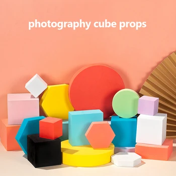 INS Photography Cube, Реквизит для фотосъемки, Пенопластовый Геометрический Куб, Реквизит для фотосъемки, Фоны, Аксессуары для студийной фотосъемки