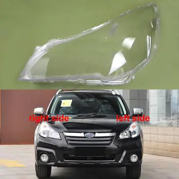 Для Subaru Outback Legacy 2010-2015 Автомобильные Аксессуары Крышка Объектива Фары Прозрачный Абажур Корпус Фары Из Оргстекла