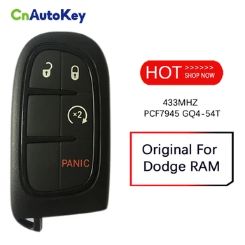 CN087001 Оригинал для Dodge RAM 3 + 1 кнопка Smart Remote Key 433 МГц PCF7945 FCC GQ4-54T