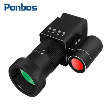 Ponbos NVP100B 200 м инфракрасный телескоп ночного видения HD 1080P Монокуляры Поддерживают прицел 40 мм ~ 46 мм для охоты кемпинга