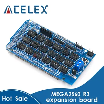 Для Arduino MEGA Sensor Shield V1.0 V2.0 Выделенная плата расширения MEGA 2560 Sup IIC Bluetooth SD Запчасти для робота DIY