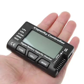 Горячая продажа Цифровой проверки емкости аккумулятора RC CellMeter 7 для LiPo LiFe Li-ion NiMH Nicd Оптом