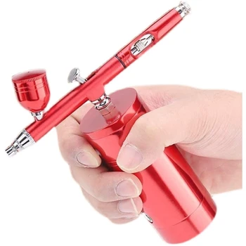 Портативная перезаряжаемая мини-электрическая ручка-распылитель с воздушным насосом для цветного распыления, маркировочная ручка, военная модель, ручная роспись распылением