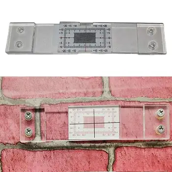 Датчик трещин В стене здания Стандартный Монитор Трещин Контрольный Инструмент Для Измерения трещин В Стандартных и Угловых трещинах Monit