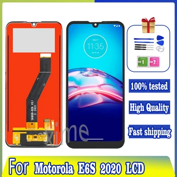 ЖК-дисплей Оригинальный Для Motorola E6s 2020 ЖК-дисплей XT2053-2 Сенсорный Экран Для Moto E6s XT2053 Дисплей Дигитайзер В Сборе Запчасти Для Ремонта