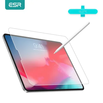 Защитная пленка ESR Paper Feel для iPad Pro 9.7/10.5/11/12.9 2018 2020 Mini 5/4 iPad 7th 6th iPad Air 3 2 1 Мягкая пленка для записи
