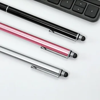Универсальный стилус 2 в 1 Для iPhone, смартфона, планшета Android, Тонкая емкостная ручка, сенсорный экран, Карандаш для рисования, Сенсорная ручка