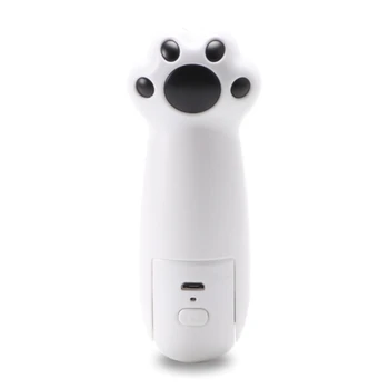 Портативный Ручной мини-вентилятор-охладитель воздуха в форме кошачьей лапы, USB перезаряжаемый небольшой инструмент 