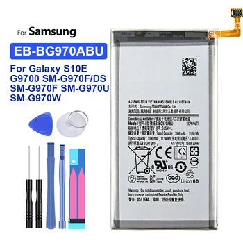 EB-BG970ABU Сменный аккумулятор для Samsung S10E G970 G970F G970U/W Высокого Качества, Большой емкости, встроенный литий-ионный аккумулятор