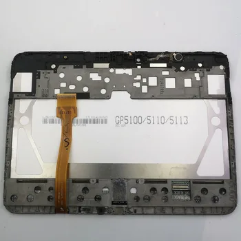 Для Samsung Galaxy Tab 3 GT-P5200 GT-P5210 P5210 P5200 ЖК-дисплей Панель экрана дисплея + Сенсорный экран Дигитайзер Сенсорная рамка В Сборе