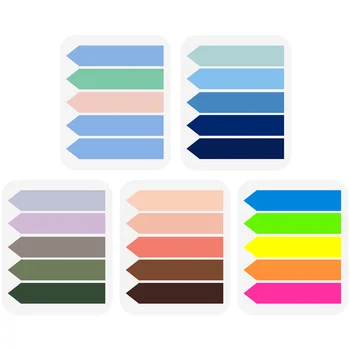 Цветные книги Самоклеящиеся направляющие бирки для ковриков Направляющие бирки для страниц Цветные маркеры для наклеек