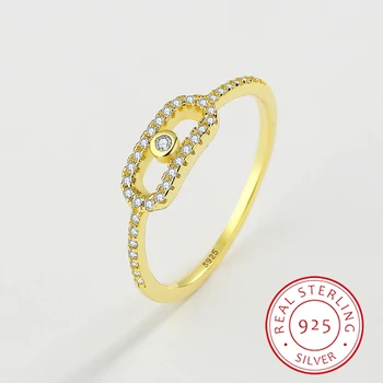 2022 Новое роскошное кольцо из стерлингового серебра S925 пробы с бриллиантами, бусина для активности, женская Мода, подарок подруге, ювелирные изделия для помолвки