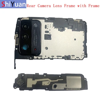 Стекло Объектива задней камеры с металлической рамкой Держатель для Huawei Honor X10 Max 5G Замена громкоговорителя Ремонт Запасных частей