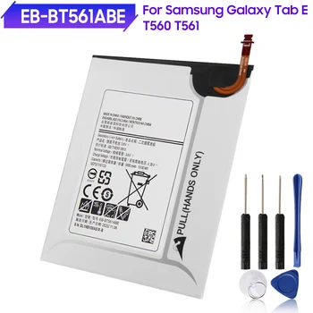 Оригинальный Аккумулятор для планшета EB-BT561ABE EB-BT561ABA Для Samsung GALAXY Tab E T560 T561 SM-T560 Аутентичный Аккумулятор для планшета 5000 мАч