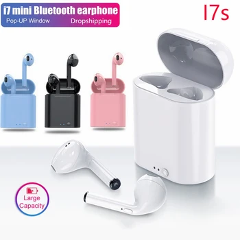 Новые беспроводные Bluetooth-наушники I7s TWS, Мини-стерео затычки для ушей с шумоподавлением, спортивная гарнитура, Музыкальные наушники Для смартфона PK Y50