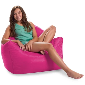 Кресло-шезлонг Posh Creations Malibu Bean Bag, детское, 2,8 фута, розовое кресло-мешок giant bean bag, ленивый диван-кровать, спальное кресло