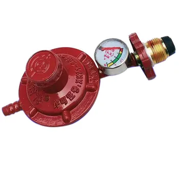 Принадлежности для газовой плиты Редукционный клапан для сжиженного газа, Стальной баллон, Клапан регулирования давления, манометрический клапан