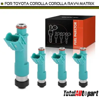 4 шт. Топливный инжектор для Toyota RAV4 2004-2008 Camry 2004-2009 Corolla Scion xB