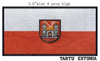 Тарту, нашивка флага Эстонии 3