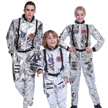 Семейные вечеринки, Костюмы для Косплея астронавтов, Хит продаж, Хэллоуин, Космические астронавты, Комбинезоны для всего тела, Летный костюм