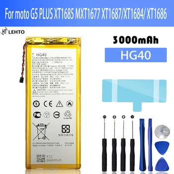 Аккумулятор HG40 для Motorola Moto G5 PLUS G5 + G5P XT1685 MXT1677 XT1687/XT1684/XT1686 Оригинальной Емкости Аккумуляторы для мобильных телефонов
