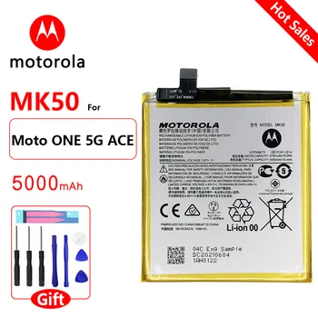 100% Новый Motorola 5000 мАч MK50 Сменный Аккумулятор Для Motorola Moto MK 50 ONE 5G ACE Аккумуляторы для мобильных телефонов + Бесплатные инструменты