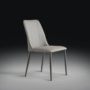 Роскошные кухонные обеденные стулья Nordic Modern Vanity Уличные обеденные стулья Офисная особенность Кухонная мебель Sillas Comedor B1