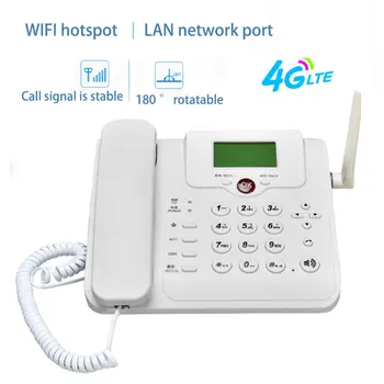 4G LTE WIFI-роутер GSM Volte Стационарный модем 4g Wifi-роутер с sim-картой, мобильная точка доступа, телефон 4G, стационарный телефон